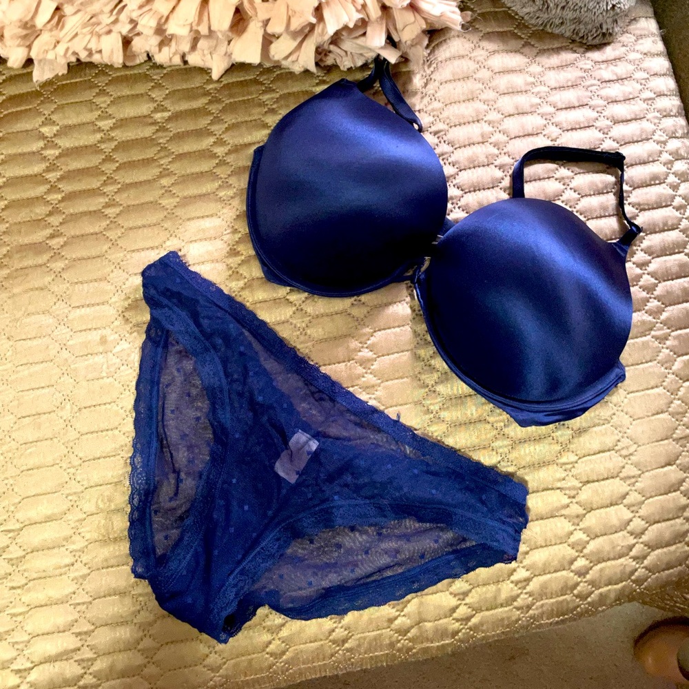 Blue Victoria Secret Set